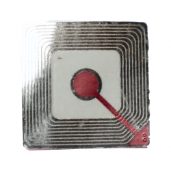 RF 3cm x 3cm 8.2Mhz Blanche, le rouleau de 1000