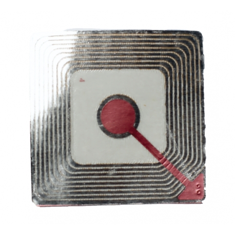 RF 3cm x 3cm 8.2Mhz Blanche, le rouleau de 1000